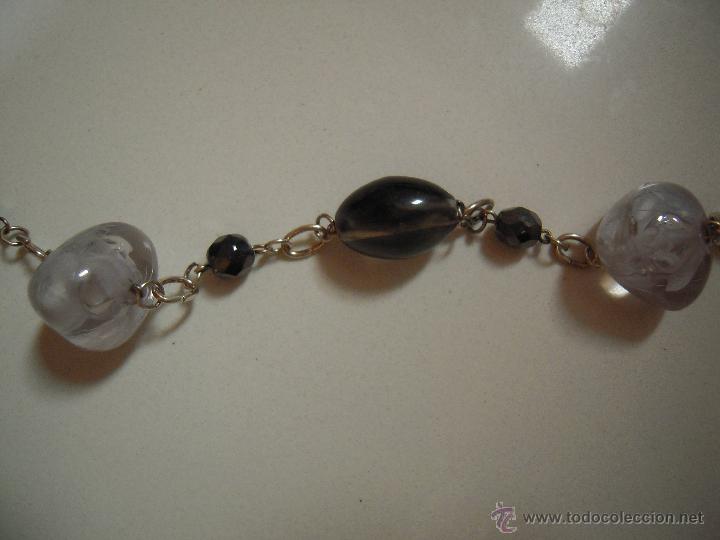 Nuevo: Collar plateado y piedras - Foto 2