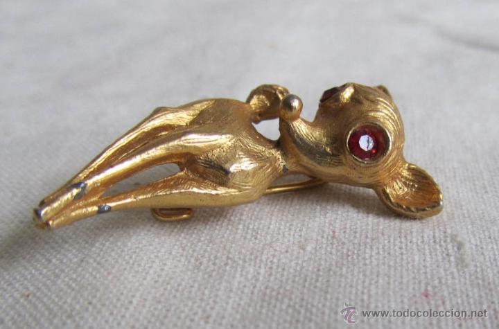 Nuevo: Broche de Bambi en plomo dorado - Foto 3