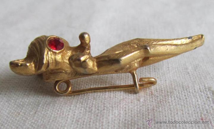 Nuevo: Broche de Bambi en plomo dorado - Foto 4