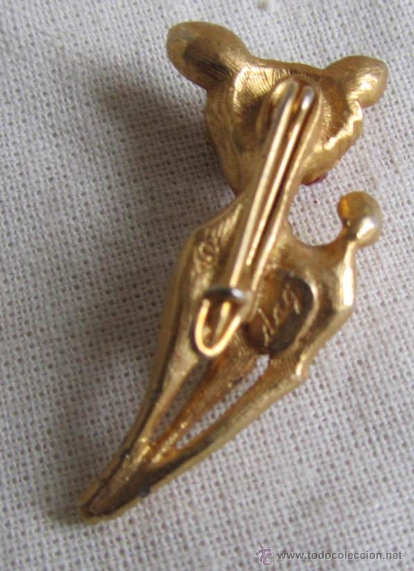 Nuevo: Broche de Bambi en plomo dorado - Foto 5