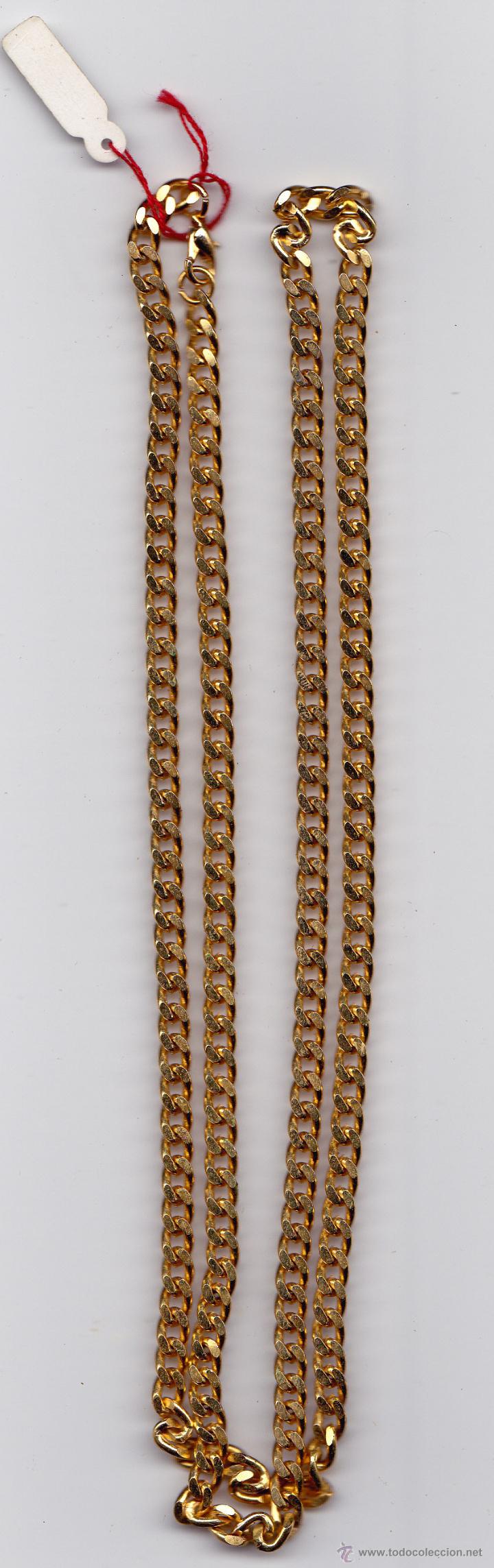 Nuevo: CADENA ESLABONES GOLFIELD - CON CIERRE DE ARGOLLA + - 80 CM - C 2011 - Foto 1