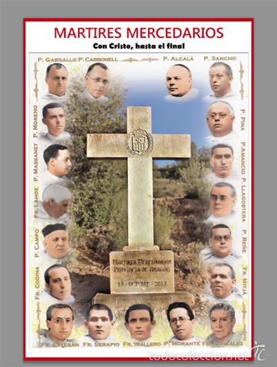 Nuevo: Azulejo 20x30 de los martires mercedarios - Foto 1