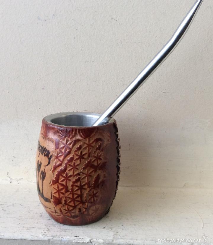 Nuevo: MATE Y BOMBILLA DE PARAGUAY - Foto 4