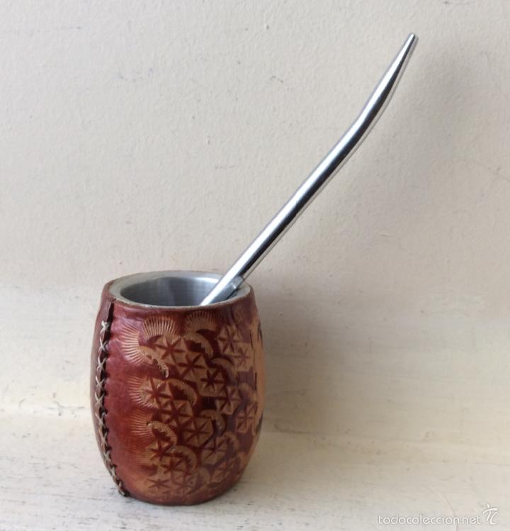 Nuevo: MATE Y BOMBILLA DE PARAGUAY - Foto 7