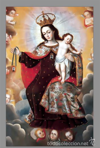 Nuevo: Azulejo 40x25 de la Virgen del Carmen. - Foto 1