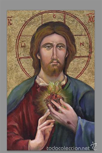 Nuevo: Azulejo 20x30 del Sagrado Coraz&oacute;n de Jes&uacute;s - Foto 1