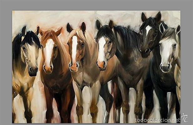 Nuevo: Azulejo 20x30 con bonitos caballos. - Foto 1
