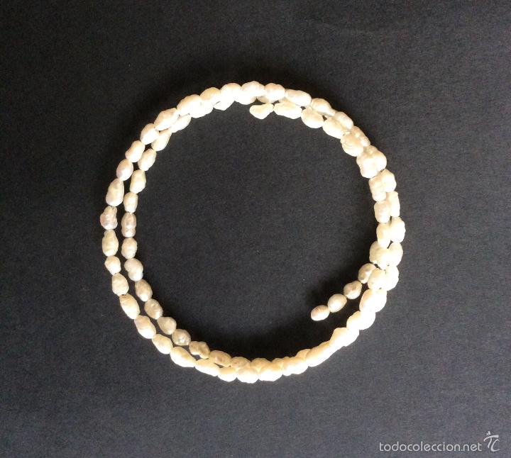 Nuevo: PULSERA PERLAS NATURALES DE R&Iacute;O EN ESPIRAL - Foto 2