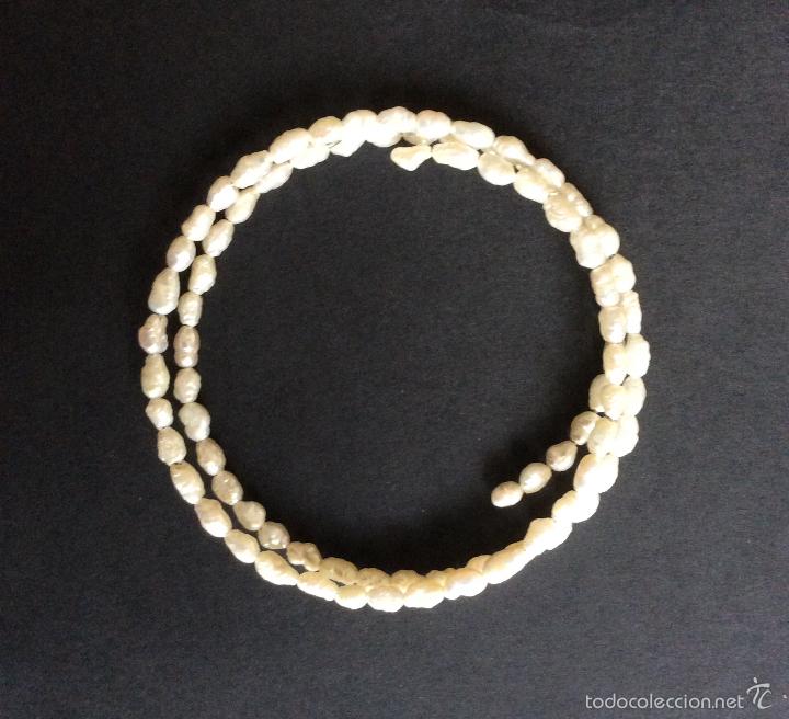Nuevo: PULSERA PERLAS NATURALES DE R&Iacute;O EN ESPIRAL - Foto 5