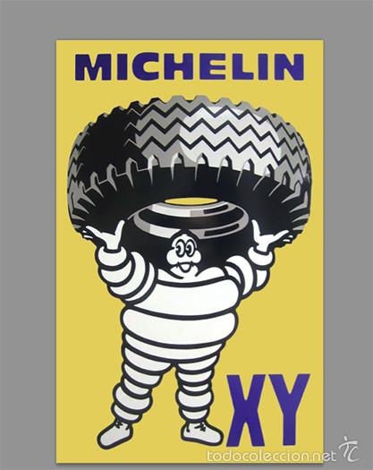 Nuevo: Azulejo 40x25 publicidad MICHELIN - Foto 1