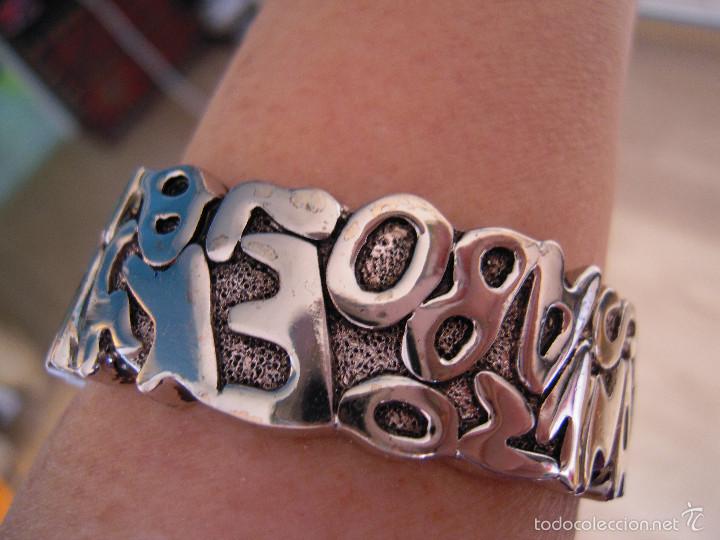 Nuevo: Pulsera letras plateada - Foto 1