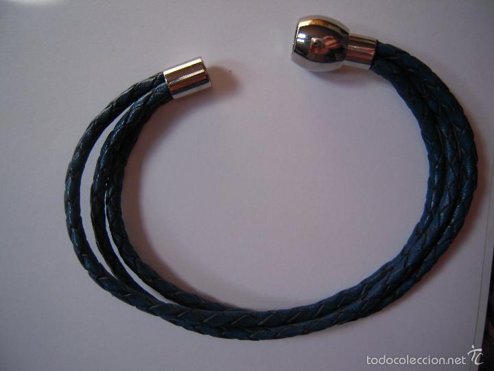 Nuevo: Pulsera cuero con im&aacute;n - Foto 3