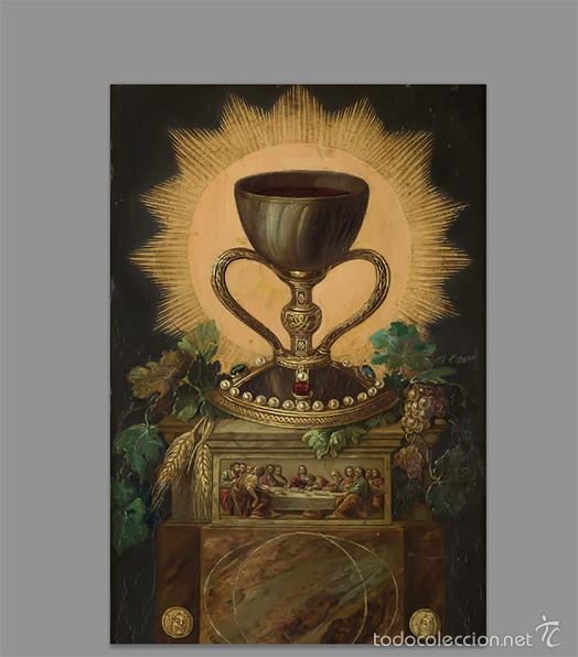 Nuevo: Azulejo 20x30 del Santo Caliz - Foto 1