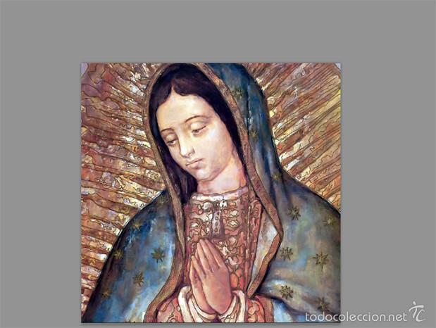 Nuevo: Azulejo 20x20 de la Virgen de Guadalupe - Foto 1