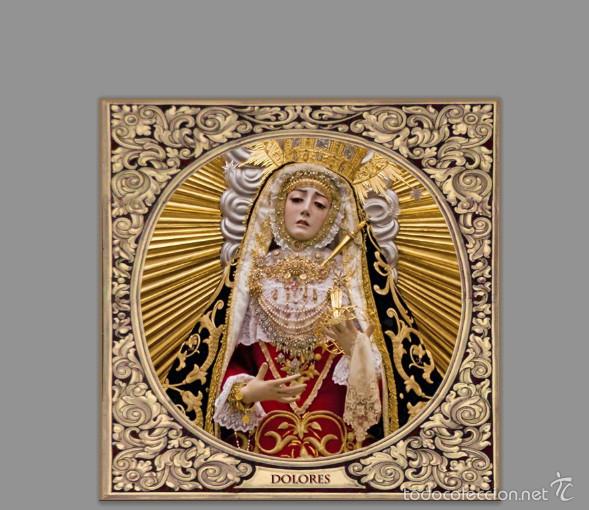 Nuevo: Azulejo 15x15 de la virgen de los Dolores de Cordoba