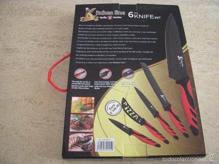 Nuevo: Juego de cuchillos Kitchen line. Switzerland - Foto 9
