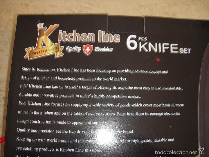 Nuevo: Juego de cuchillos Kitchen line. Switzerland - Foto 10