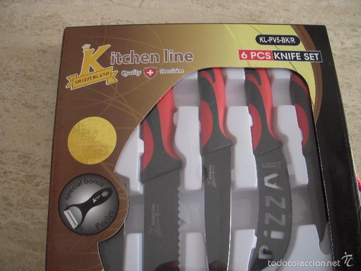 Nuevo: Juego de cuchillos Kitchen line. Switzerland - Foto 11
