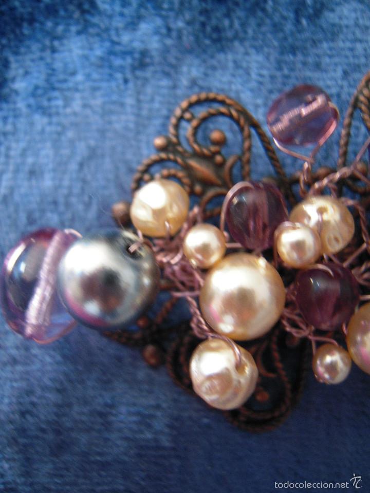 Nuevo: Broche met&aacute;lico y cuentas - Foto 3