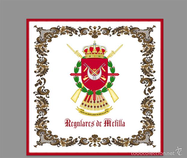 Nuevo: Azulejo 10x10 de los Regulares de Melilla - Foto 1