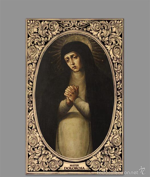 Nuevo: Azulejo 20x30 Mater Dolorosa con greca - Foto 1