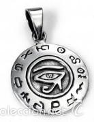 Nuevo: colgante ojo de horus en plata de ley - 2cms - Foto 1