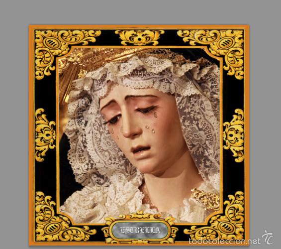 Neu: Azulejo 20x20 virgen de la Estrella de Sevilla
