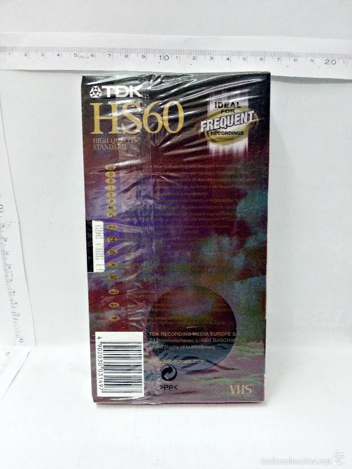 Nuevo: Cinta de video VHS TDK 1 hora precintada. - Foto 2