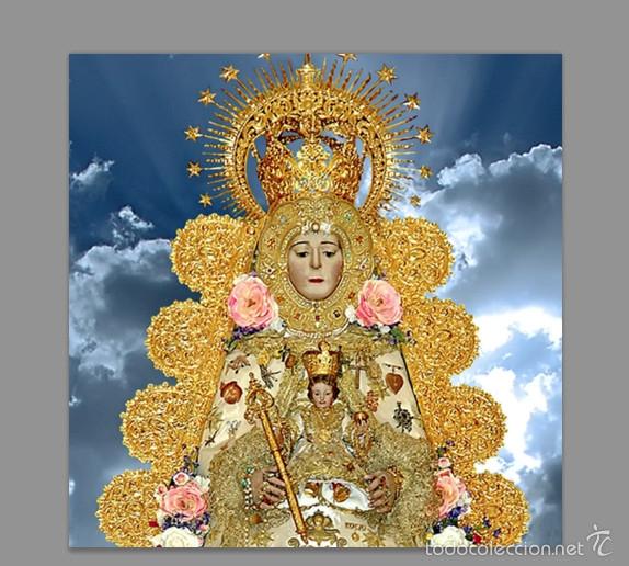 Nuevo: Azulejo 15x15 de la Virgen del Rocio. - Foto 1