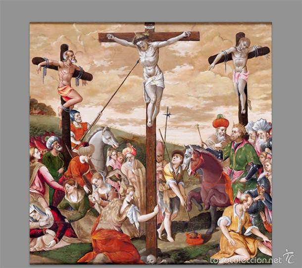 Nuevo: Azulejo 10x10 del Calvario de Cristo - Foto 1
