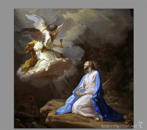 Nuevo: Azulejo 10x10 de Jes&uacute;s orando - Foto 1