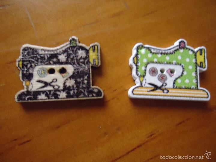 Novo: boton - pareja de botones infantiles - maquina de coser pareja de maquinas