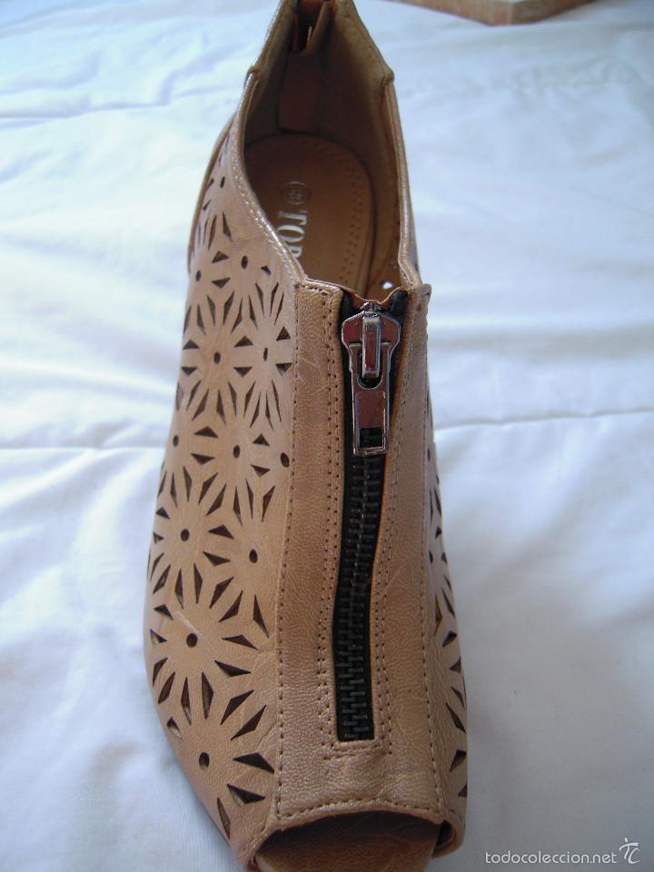 Nuevo: Peep toes abotinados n&ordm; 38 - Foto 2