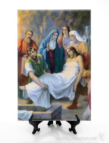 Nuevo: Azulejo 20x30 con escena del Via Crucis de Cristo