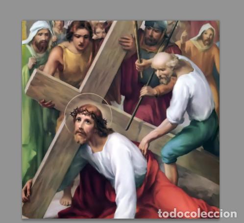 Neuf: Azulejo 20x20 momento de la pasi&oacute;n de Cristo.