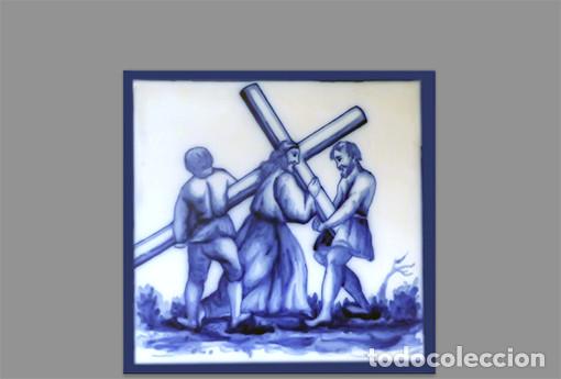 Neuf: Azulejo 20x20 momento de la pasi&oacute;n de Cristo.