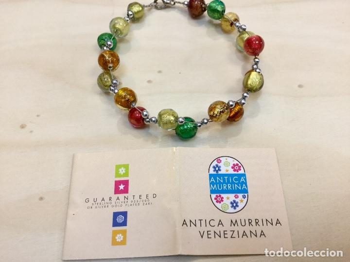 Nuevo: Pulsera Murano Bolas 8 mm. Multicolor - Foto 1