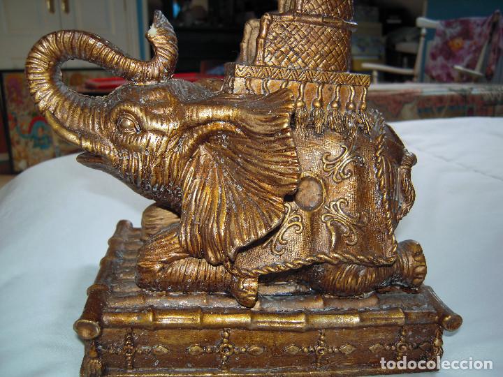 Nuevo: Pie l&aacute;mpara de mesa elefante - Foto 4