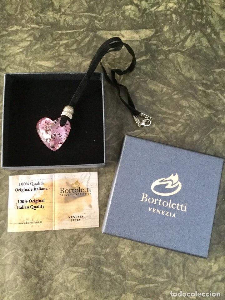 Nuevo: Colgante Murano. Cuore piccolo. Ref. CO112. Bortoletti. NUEVO - Foto 1