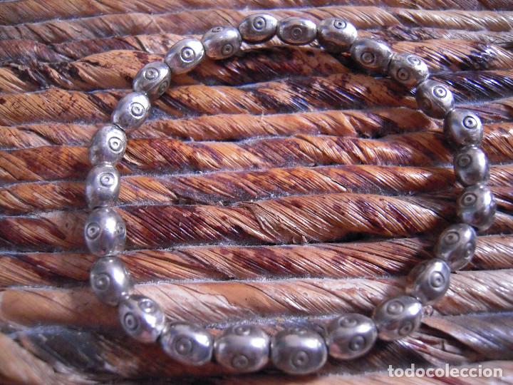 Nuevo: Pulsera cuentas plateadas - Foto 1