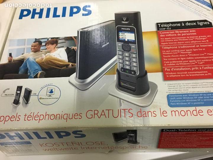 Nuevo: TEL&Eacute;FONO PHILIPS INAL&Aacute;MBRICO, PERMITE LLAMADAS INTERNET - Foto 1