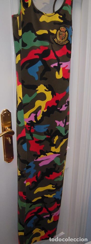 Nuevo: Vestido largo camuflaje multicolor talla S - Foto 1