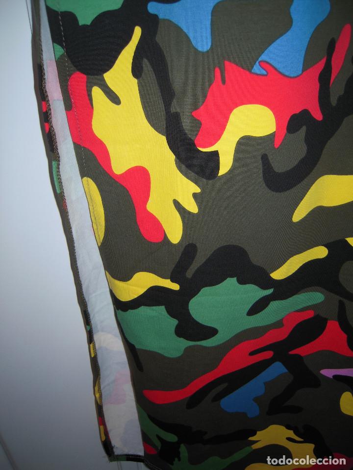 Nuevo: Vestido largo camuflaje multicolor talla S - Foto 4