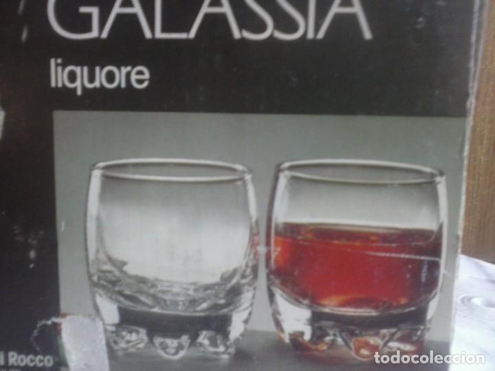 Nuevo: 6 VASITOS LICOR / CHUPITO - GALASSIA . - Foto 1