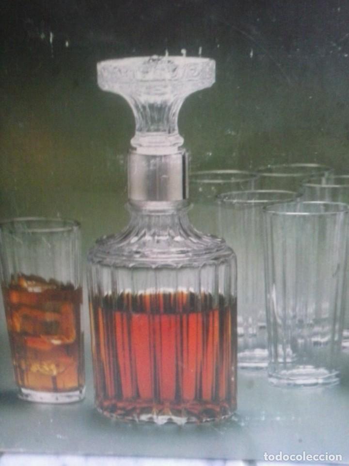 Nuevo: JUEGO WHISKY - CRISTAL Y SILVER PLATE . - Foto 6