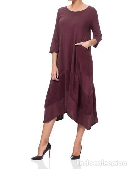Nuevo: Vestido oversize burdeos talla &uacute;nica - Foto 1