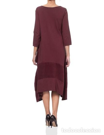 Nuevo: Vestido oversize burdeos talla &uacute;nica - Foto 2