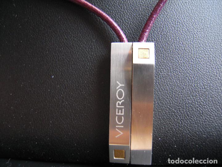 Nuevo: Collar Viceroy cuero y acero - Foto 3