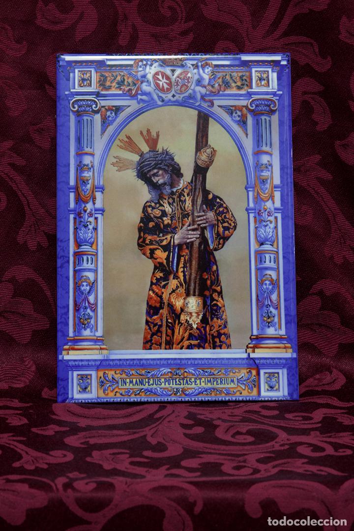 Nuevo: Azulejo 20x30 de Jes&uacute;s del Gran Poder de Sevilla - Foto 3