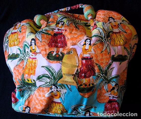 Nuevo: BOLSO ALOHA CON ESTAMPADO HAWAIANO - Foto 1